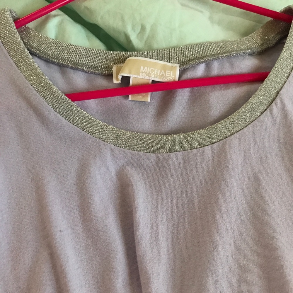 Purple Michael Kors shirt